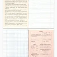 Тетради предметные, 48 л., набор из 10 шт., блок №1, ТВИН лак, уф лак &laquo;Абстракция&raquo;
