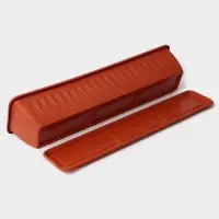 Балконный ящик для цветов &laquo;Алиция&raquo;, 15 л, 80&times;18&times;15 см, с поддоном, цвет терракотовый