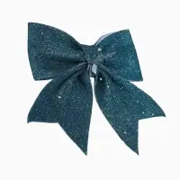 Ёлочная игрушка &laquo;Зимнее волшебство. Бант&raquo; пластик, 20&times;18 см, зелёный