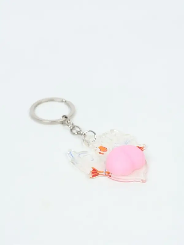 Брелок мялка для ключей "Тапай и не крякай"