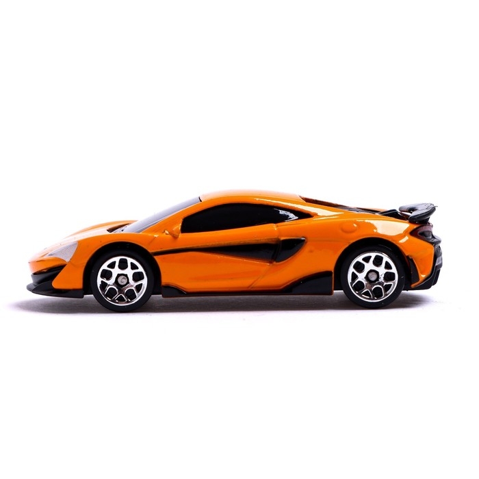 Машина металлическая McLaren 600LT, 1:64, цвет оранжевый Машина металлическая McLaren 600LT, 1:64, цвет оранжевый