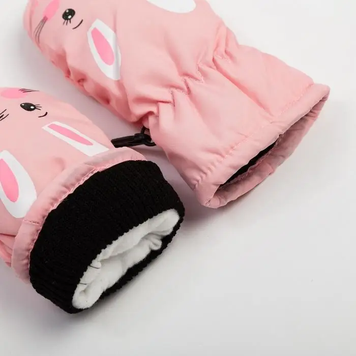 Варежки зимние детские MINAKU, цвет светло-розовый, размер 16 (18 см) Варежки зимние детские MINAKU, цвет светло-розовый, размер 16 (18 см)