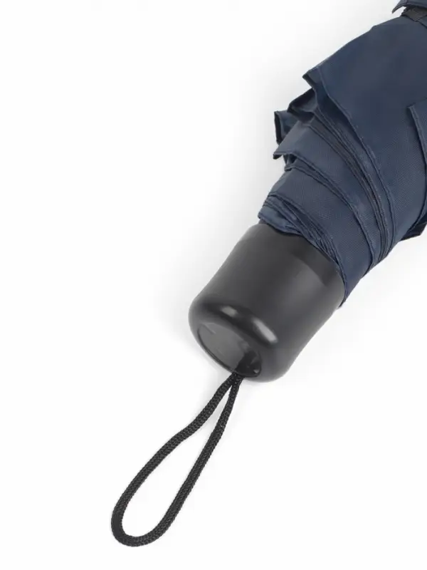 Зонт механический &laquo;Однотон&raquo;, 3 сложения, 8 спиц, R=48/55 см, d=96 см, тёмно-синий