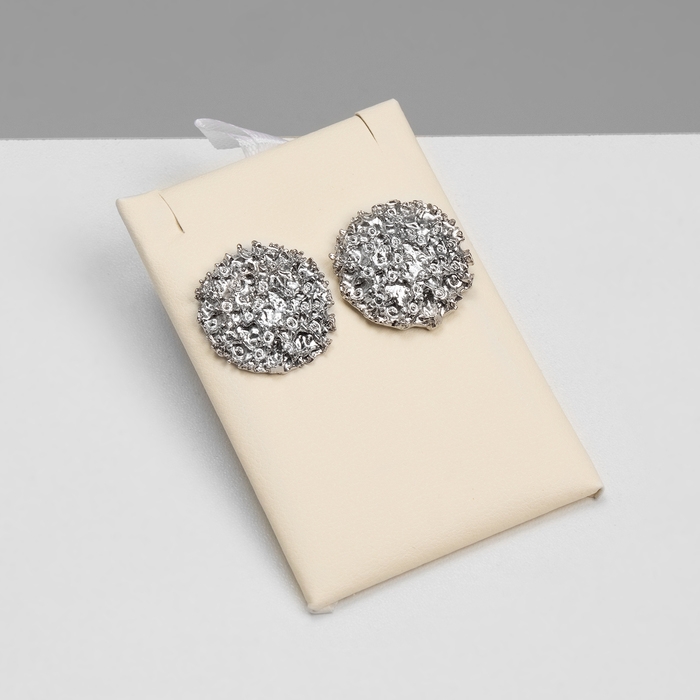 Подставка под серьги «Подушка» , 5,5×7,5 см, цвет белый