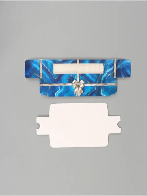 Коробка складная с окном &laquo;Бант&raquo;, 5.5&times;18&times;5.5 см