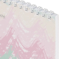 Блокнот А6,60л,кл,греб.верх,обл.мат.лам. Attache Selection Pastel Волны