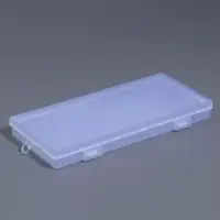 Бокс для хранения мелочей QF, 17.5&times;8.5&times;2 см, прозрачный