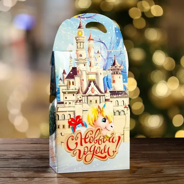 Подарочная коробка «Зайчик», 16.5×8.6×27 см