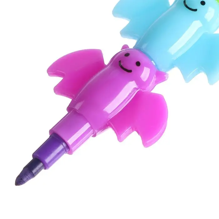 Карандаш восковой «Летучая мышь», набор 6 цветов Карандаш восковой «Летучая мышь», набор 6 цветов