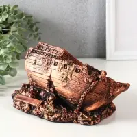 Копилка "Корабль Сокровищ" 11х25х14 см