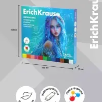 Пластилин 12 цветов ErichKrause Aquamarine, со стеком