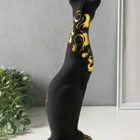 Копилка для денег &laquo;Кошка Багира&raquo;, 37 см, чёрный