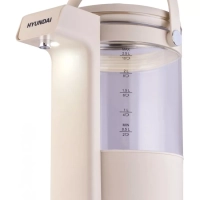 Чайник HYK-G7700 2,5л 2200Вт кремовый (стекло)