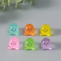 Сувенир эпоксидная смола флюоресцентный "Зайчики" набор 6 шт 1,7х1,8х2 см Сувенир эпоксидная смола флюоресцентный "Зайчики" набор 6 шт 1,7х1,8х2 см