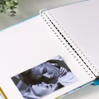 Фотоальбом 10 магнитных листов "Причал" 23X28см, пер-т внутр.спираль, 3D эффект