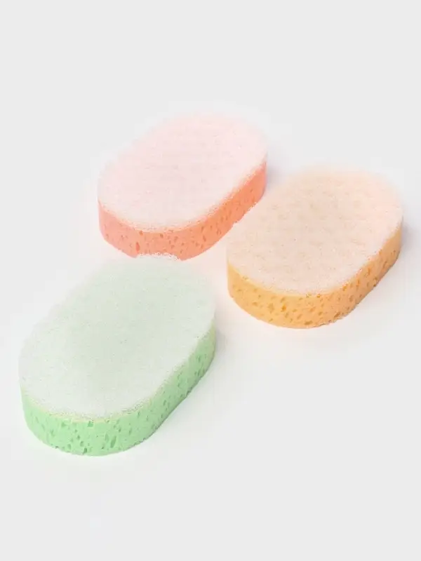 Губка для тела массажная &laquo;Удовольствие&raquo;, 10.5&times;6&times;16.5 см, МИКС