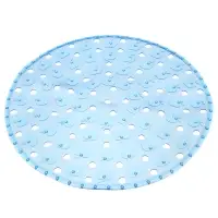 VETTA Коврик в раковину противоскользящий, ПВХ, d32см "Яблоки", 4 цвета