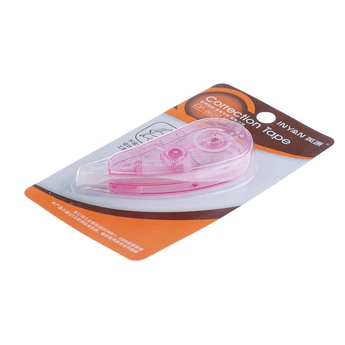 Корректор-лента, 10 м х 5 мм, INYAN, на блистере, МИКС Корректор-лента, 10 м х 5 мм, INYAN, на блистере, МИКС