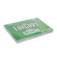Бумага LuxCopy, А4, 250 листов, 80 г/м&sup2;, белизна 146% CIE, класс С