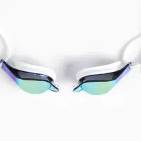 Очки для плавания ONLYTOP, набор носовых перемычек, белые, линзы жёлтые