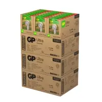 Батарейка алкалиновая GP Super, ААА+АА, LR03+LR6-24BL, 1.5 В, блистер 12+12 шт, вентилятор