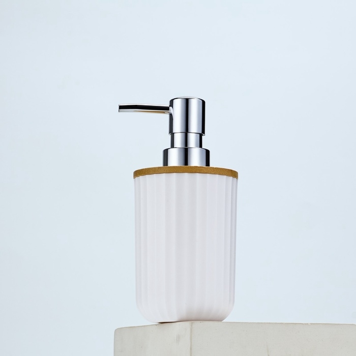 Дозатор для жидкого мыла, белый, 350 мл Дозатор для жидкого мыла, белый, 350 мл