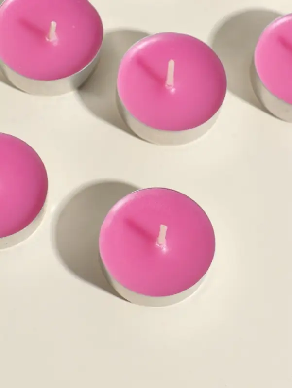 Набор свечей ароматических чайных &laquo;Роза&raquo;, 10 г, 9 шт.