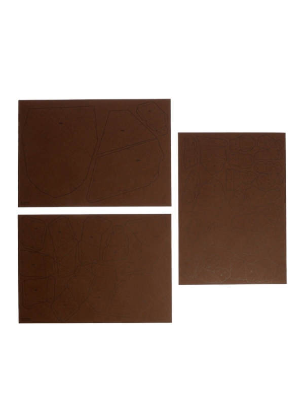 UNICON Полигональный коструктор UNICON Полигональный коструктор "Голова лошади", 118 деталей