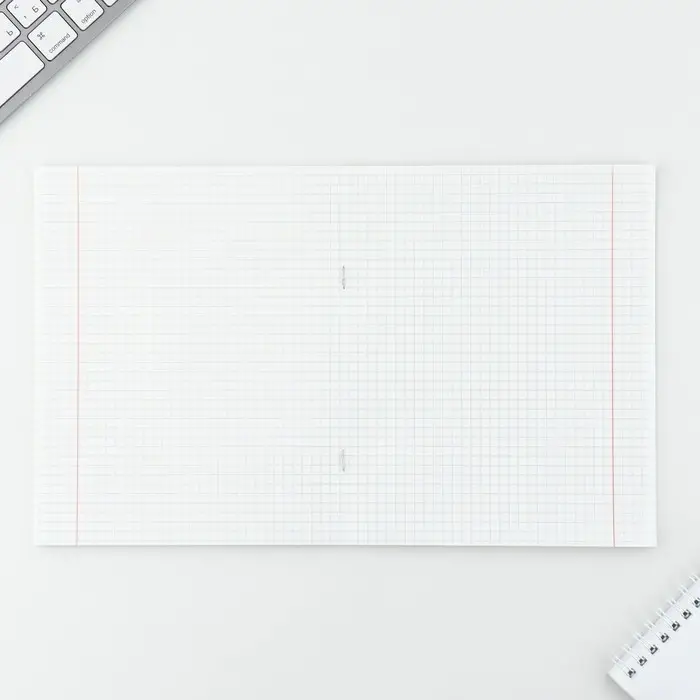 Тетрадь в клетку, 48 л., А5, на скрепке, блок №1, Boo!, МИКС Тетрадь в клетку, 48 л., А5, на скрепке, блок №1, Boo!, МИКС