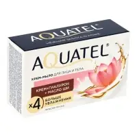 Крем-мыло для рук твердое Aquatel &laquo;Лепестки лотоса&raquo;, 90 г