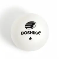 Набор мячей для настольного тенниса BOSHIKA Beginner 1*, d=40+ мм, 6 шт., белый