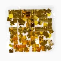 Панель с пайетками для фотозоны 30&times;30 см золотая