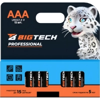 Батарейка BigTech Professional ААA/LR03 уп/12шт