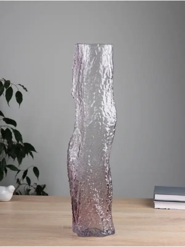 Ваза напольная &laquo;Кимберли&raquo;, 50&times;10.5 см, стекло, сиреневая