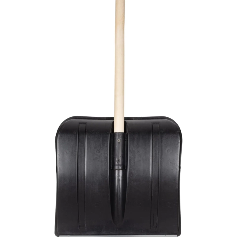 Лопата в сборе с берез/черенк 1сорт D32мм 400х370мм пласт/ковш оцинк планка