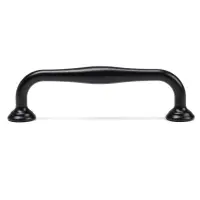 Ручка-скоба WAVE PC173BL, м/о 96 мм, цвет чёрный, 8 шт