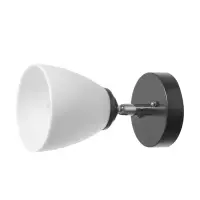 Бра BayerLux 4112/1, 1&times;40 Вт, E27, чёрное, 11&times;18&times;19.5 см