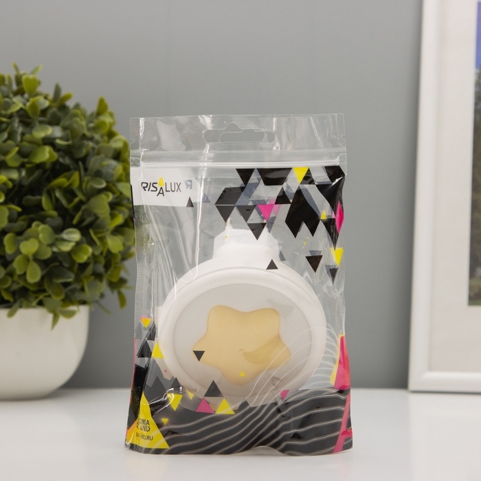 Ночник Ночник "Королевская звезда" 1Вт LED датчик света 7х8х10см