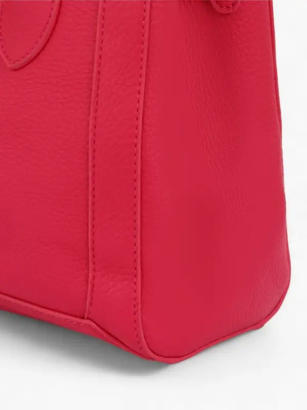 Сумка женская тоут TEXTURA на молнии, 31&times;11&times;21 см, розовая