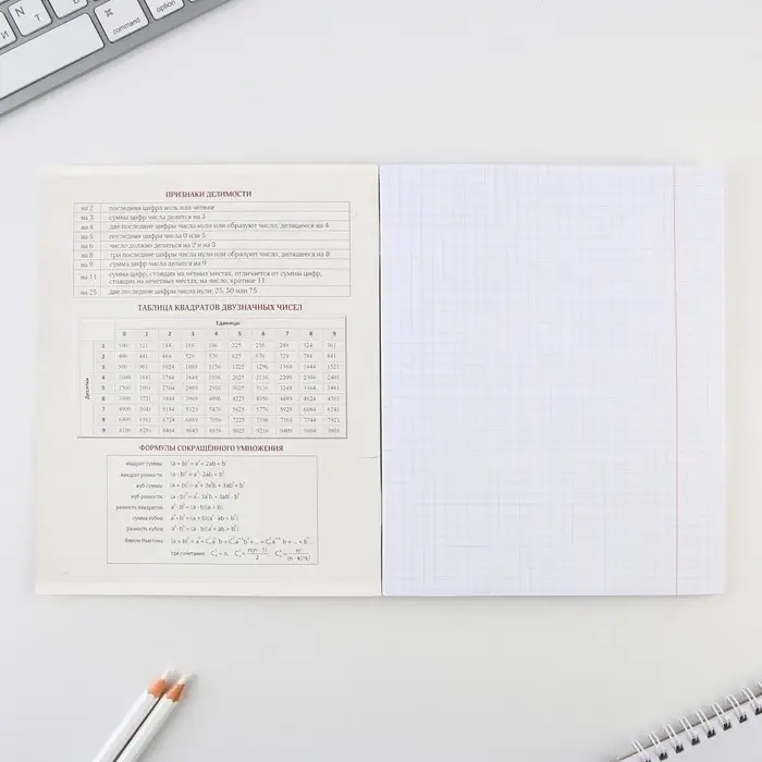 Тетрадь в клетку, предметная, 48 л.,на скрепке, А5 &laquo;ИСТОРИЧЕСКИЕ ЛИЧНОСТИ. Алгебра&raquo;