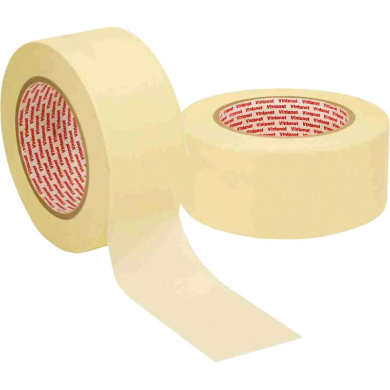 Клейкая лента малярная 120&deg;С, MT611 Vintanet, 160 мкм, 48мм х 50м