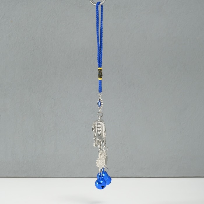 Подвеска от сглаза металл Подвеска от сглаза металл "Слон в попоне с колокольчиками" 21 см