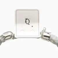 Чокер &laquo;Кручёный Обруч&raquo;, цвет серебро