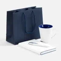 Набор White Shall Simple, синий Набор White Shall Simple, синий