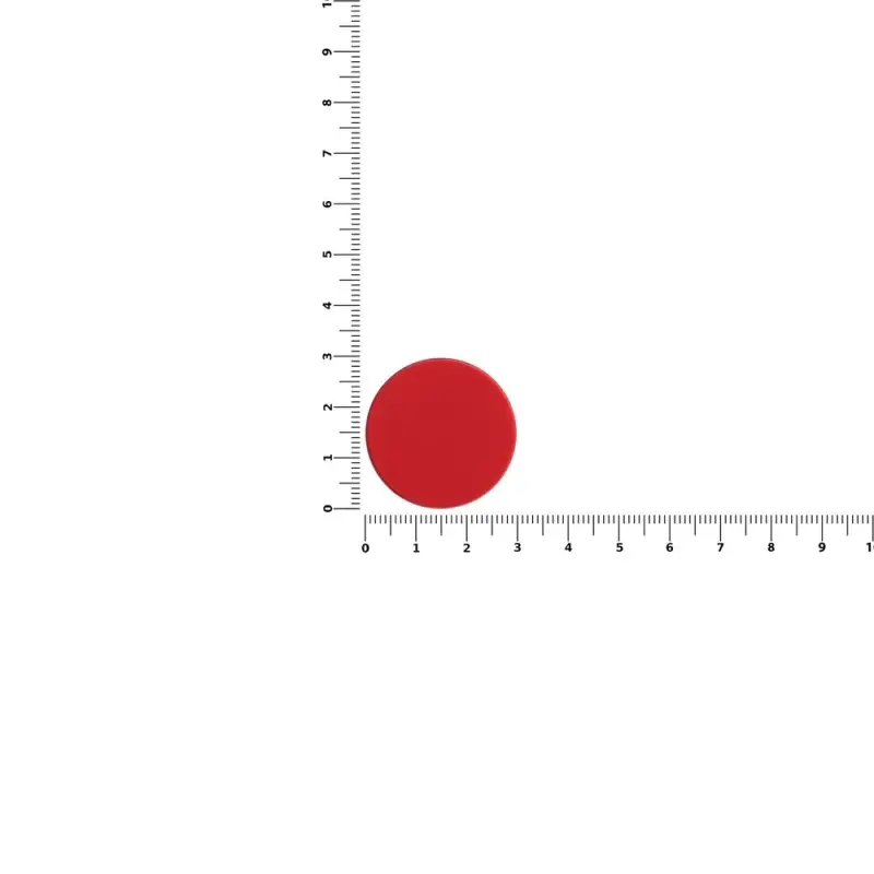 Джибитс из ПВХ &laquo;Круг&raquo;, красный