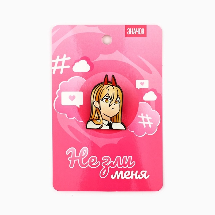 Значки деревянные «Аниме» в шоубоксе, 20 шт Значки деревянные «Аниме» в шоубоксе, 20 шт