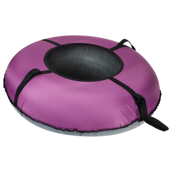 Тюбинг-ватрушка «Эконом», диаметр чехла 105 см, цвета МИКС