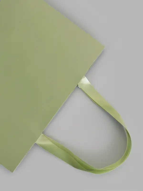 Пакет подарочный, ламинированный, горизонтальный, &laquo;Хаки&raquo;, 28&times;20&times;10 см