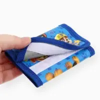 Кошелек детский на липучке &laquo;Щенячий патруль&raquo; синий 9&times;9&times;1