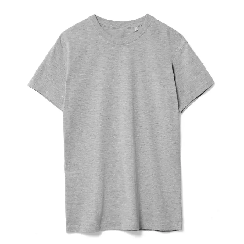 Футболка унисекс T-bolka 160, серый меланж, размер S Футболка унисекс T-bolka 160, серый меланж, размер S